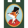 Nunc Patio Supplies 13 x 18 in. Everyday Snooty Fox Polyester Garden Flag NU2943996